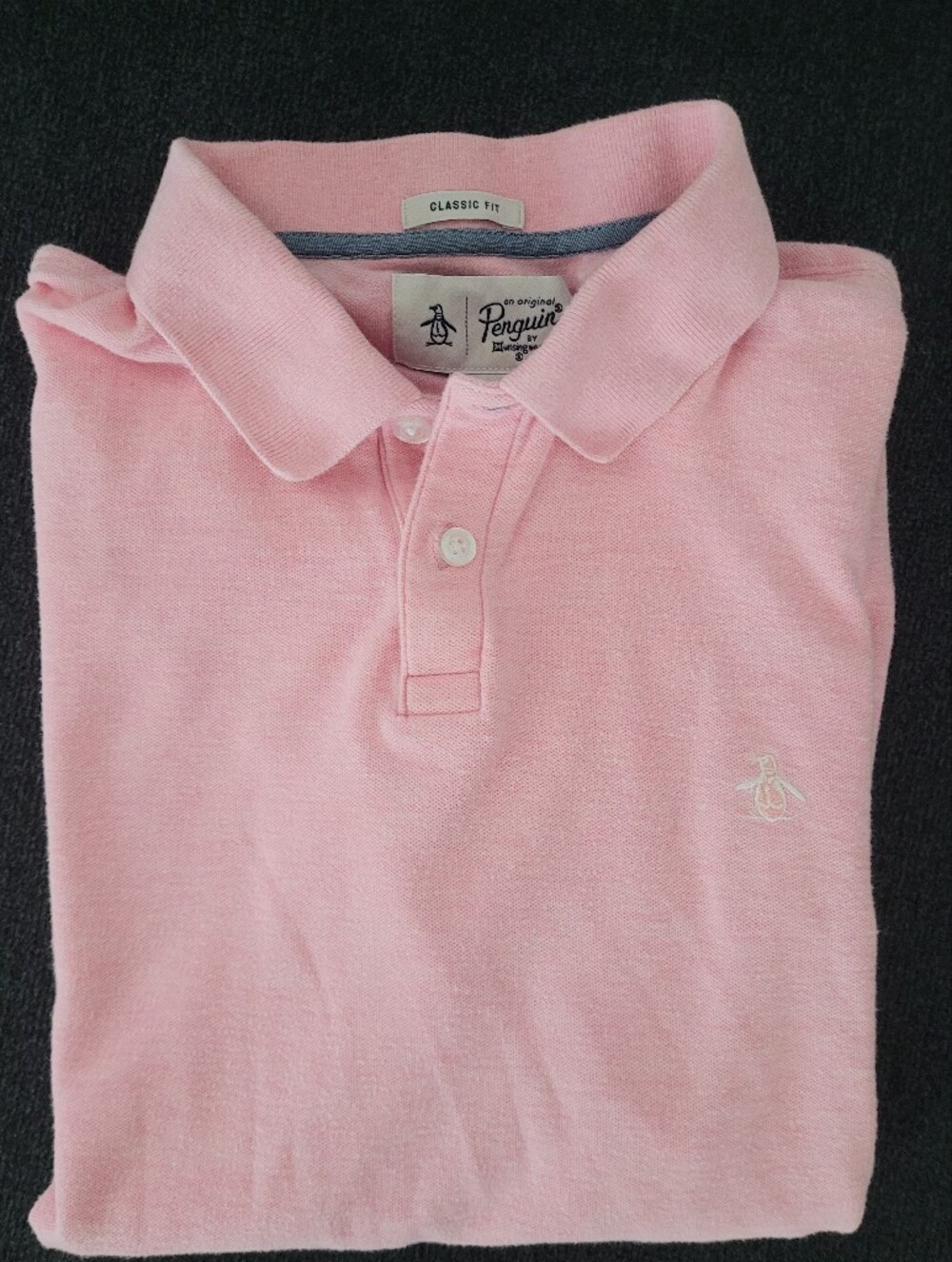 Penguin Men's Pink Polo Shirt